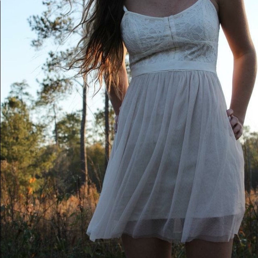 Nude/Blush Ballet Style Sun Dress